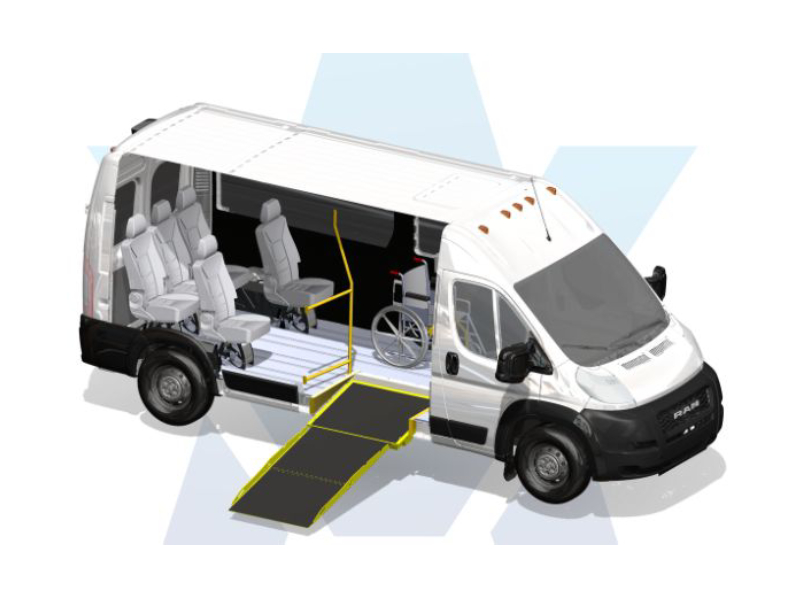 What Safety Features Does A Promaster Wheelchair Van Offer?